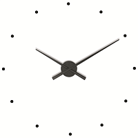 Nomon OJ BLACK, d=80см N010 Настенные часы