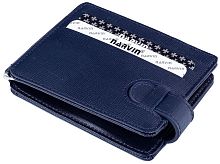 Портмоне с зажимом Narvin 9660-N.Prada D.Blue