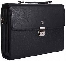 Narvin 9744 Polo Black Ostrich Black