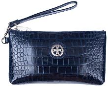 Сумочка для телефона Narvin 9247-N.Croco D.Blue