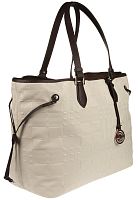 Сумка Gianni Conti 1636896 ivory dark brown