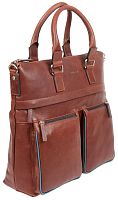 Бизнес-сумка Gianni Conti 1752258 brown teal