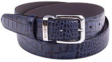 Ремень мужской Narvin 31082-Aligro D.Blue /125
