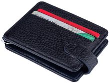 Портмоне с зажимом Narvin 9660-N.Polo Black / D.Blu