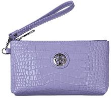 Сумочка для телефона Narvin 9247-N.Croco Lavanda