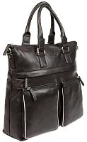 Бизнес-сумка Gianni Conti 1752258 black grey